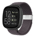 Fitbit Versa 3 Adjustable Braided Strap (Dark Grey)