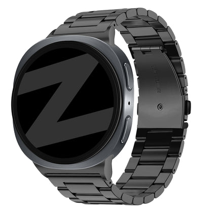 Bandz Samsung Galaxy Watch 9 - 44mm Steel Strap 'Classic' (Black)