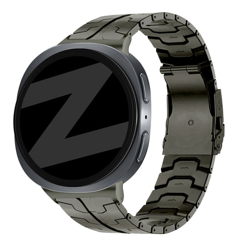 Samsung Galaxy Watch 9 - 44mm Steel Iron Strap (Graphite)