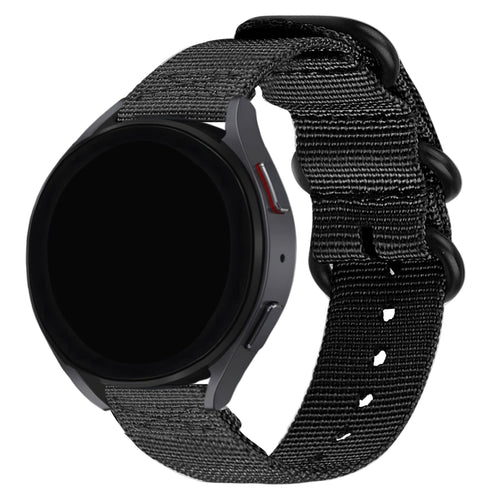 BALR Amazfit GTR 3 (Pro) Nylon Strap with Buckle (Black)