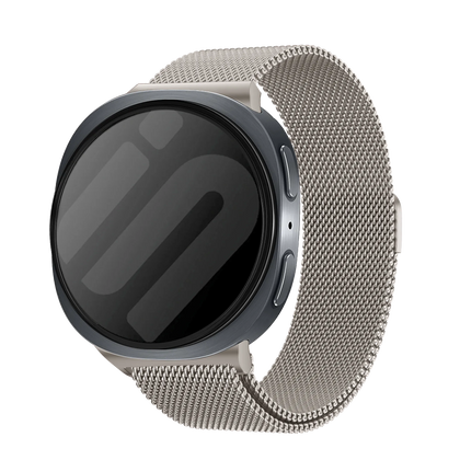 Samsung Galaxy Watch 9 - 40mm Milanese Strap (Starlight)