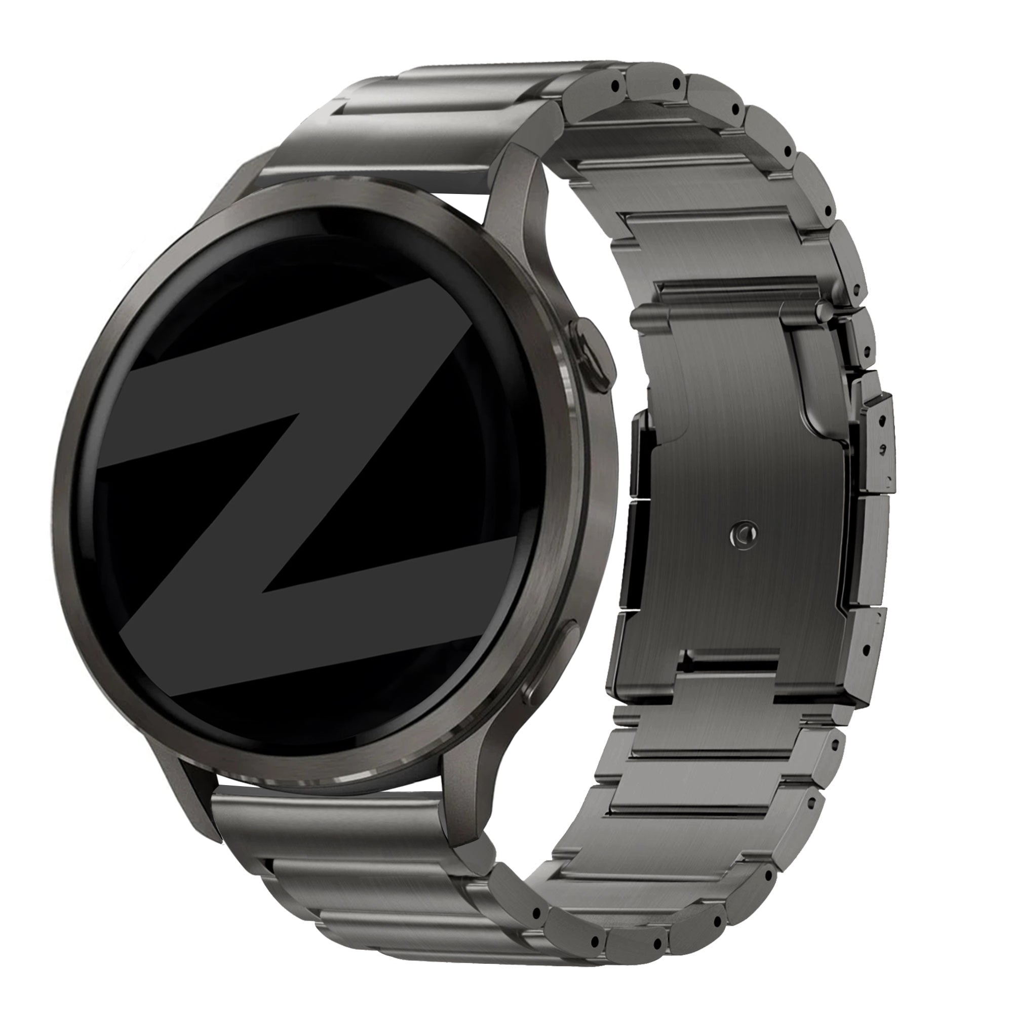 Bandz Garmin D2 Air X15 Titanium Link Strap (Graphite)