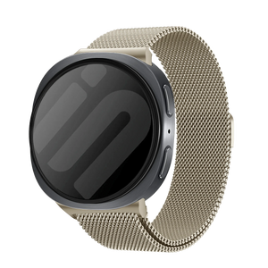 Samsung Galaxy Watch 8 - 40mm Milanese Strap (Retro Gold)