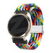 Bandz Pebble Round 2 - 14mm Woven Nylon Strap (Rainbow)