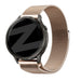 Bandz Garmin Forerunner 255s Milanese Loop Strap (Rose Gold)
