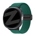 Bandz Samsung Galaxy Watch 8 - 44mm Magnetic Braided Strap (Green)
