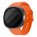 Samsung Galaxy Watch 9 - 40mm Wave Silicone Strap (Orange)