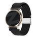 Bandz Pebble Round 2 - 14mm Woven Nylon Strap (Black)