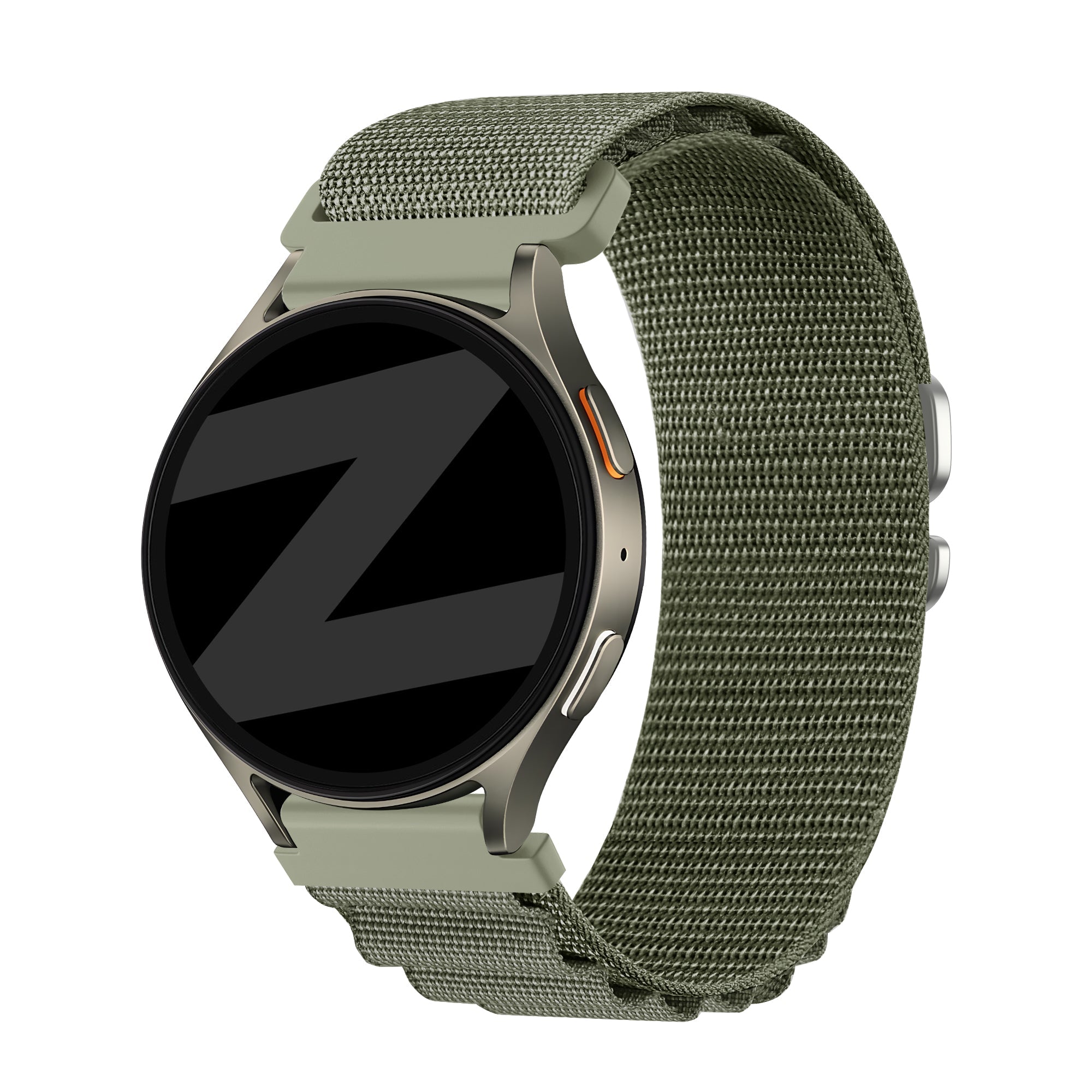 Bandz Samsung Galaxy Watch 7 - 44mm Alpine Nylon Strap (Olive)