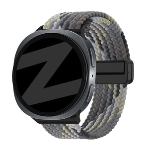 Bandz Samsung Galaxy Watch 9 - 44mm Magnetic Braided Strap (Slate)