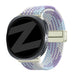 Bandz Samsung Galaxy Watch 9 - 44mm Magnetic Braided Strap (Purple Mix)
