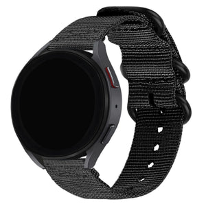 BALR Fossil Gen 6 44mm Nylon Strap with Buckle (Black)