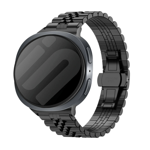 Samsung Galaxy Watch 8 - 44mm Jubilee Steel Strap (Black)