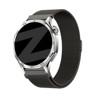 Bandz Xiaomi Mi Watch 'One Push' Milanese Strap (Titanium Grey)