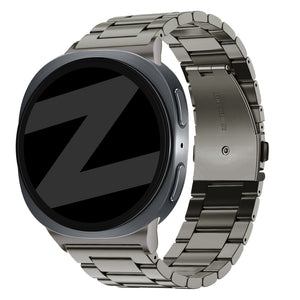 Bandz Samsung Galaxy Watch 9 - 44mm Steel Strap 'Classic' (Graphite)