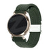 Bandz Pebble Round 2 - 14mm Woven Nylon Strap (Green)