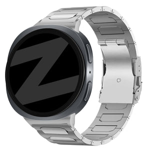 Bandz Samsung Galaxy Watch 8 - 40mm Titanium Strap 'Deluxe' (Silver)