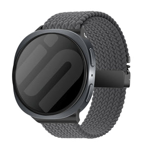 Samsung Galaxy Watch 8 Classic Braided Strap with P-Buckle (Dark Grey)
