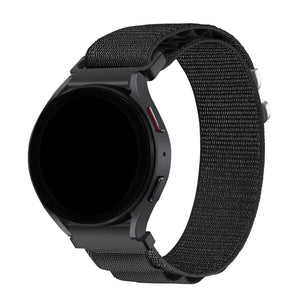 Bandz Garmin Forerunner 265 Alpine Nylon Strap (Black)