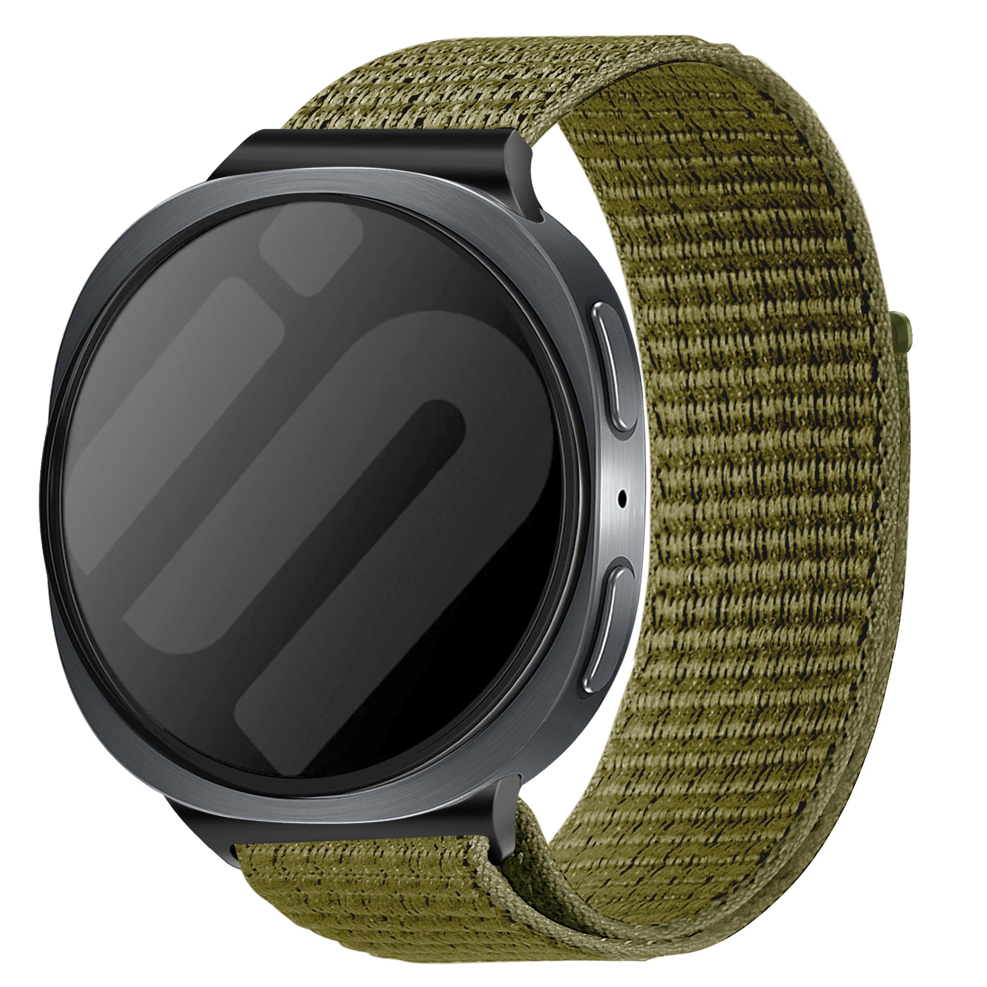 Samsung Galaxy Watch 8 - 44mm Nylon Strap (Olive)