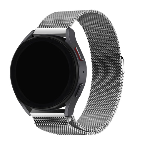 BALR Polar Grit X Milanese Strap (Silver)