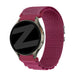 Bandz Oozoo Smartwatch 20mm Alpine Strap (Rose-Red)
