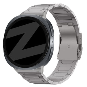 Bandz Samsung Galaxy Watch 8 - 40mm Titanium Strap 'Deluxe' (Titanium)