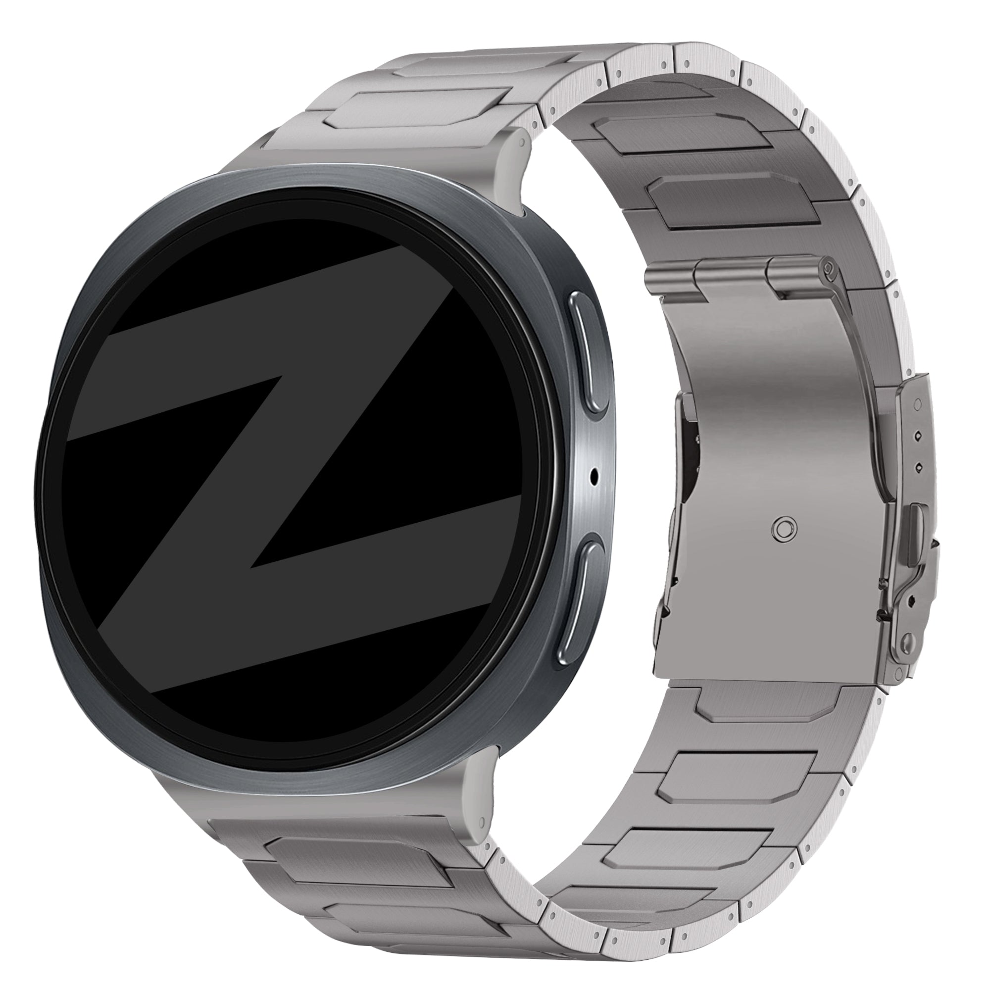 Bandz Samsung Galaxy Watch 9 - 44mm Titanium Strap 'Deluxe' (Starlight)