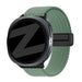 Bandz Samsung Galaxy Watch 8 - 44mm Magnetic Braided Strap (Viridian)
