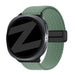 Bandz Samsung Galaxy Watch 9 - 44mm Magnetic Braided Strap (Viridian)