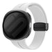 Samsung Galaxy Watch 8 Classic D-Buckle Silicone Strap (White)