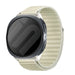 Samsung Galaxy Watch 8 - 44mm Wave Nylon Strap (Starlight)