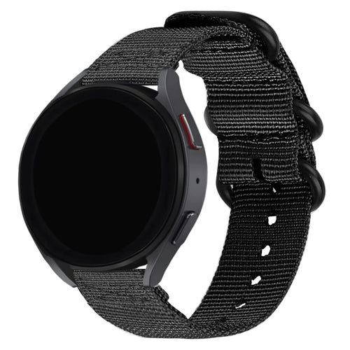 BALR Polar Grit X Pro Nylon Strap with Buckle (Black)