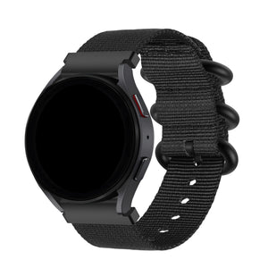 BALR Polar Unite Nylon Strap with Buckle (Black)