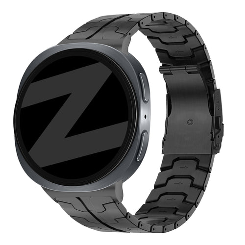 Bandz Samsung Galaxy Watch 9 - 44mm Titanium Strap 'Iron' (Black)