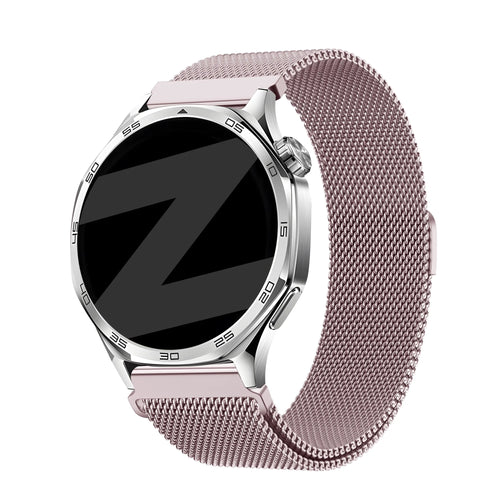 Bandz Amazfit Active Milanese Strap 'Easy fit' (Pink)