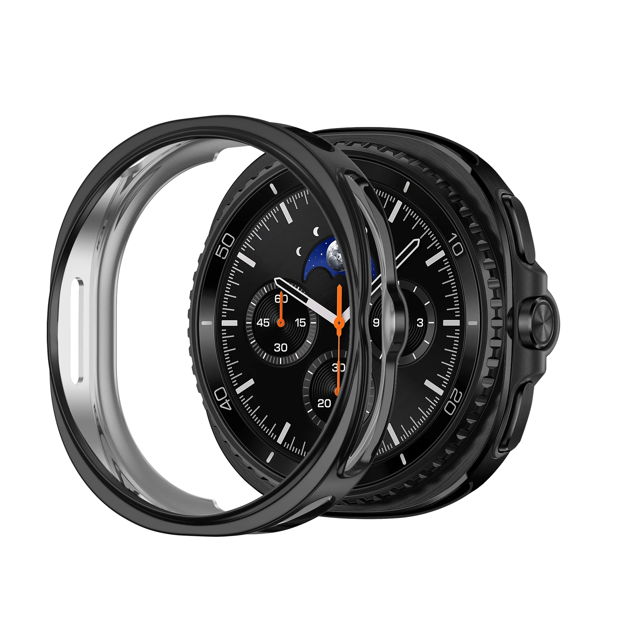 Bandz Samsung Galaxy Watch 8 Classic TPU Cover (Black)