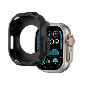 Bandz Apple Watch Ultra - 49mm Rugged TPU Case (Black)