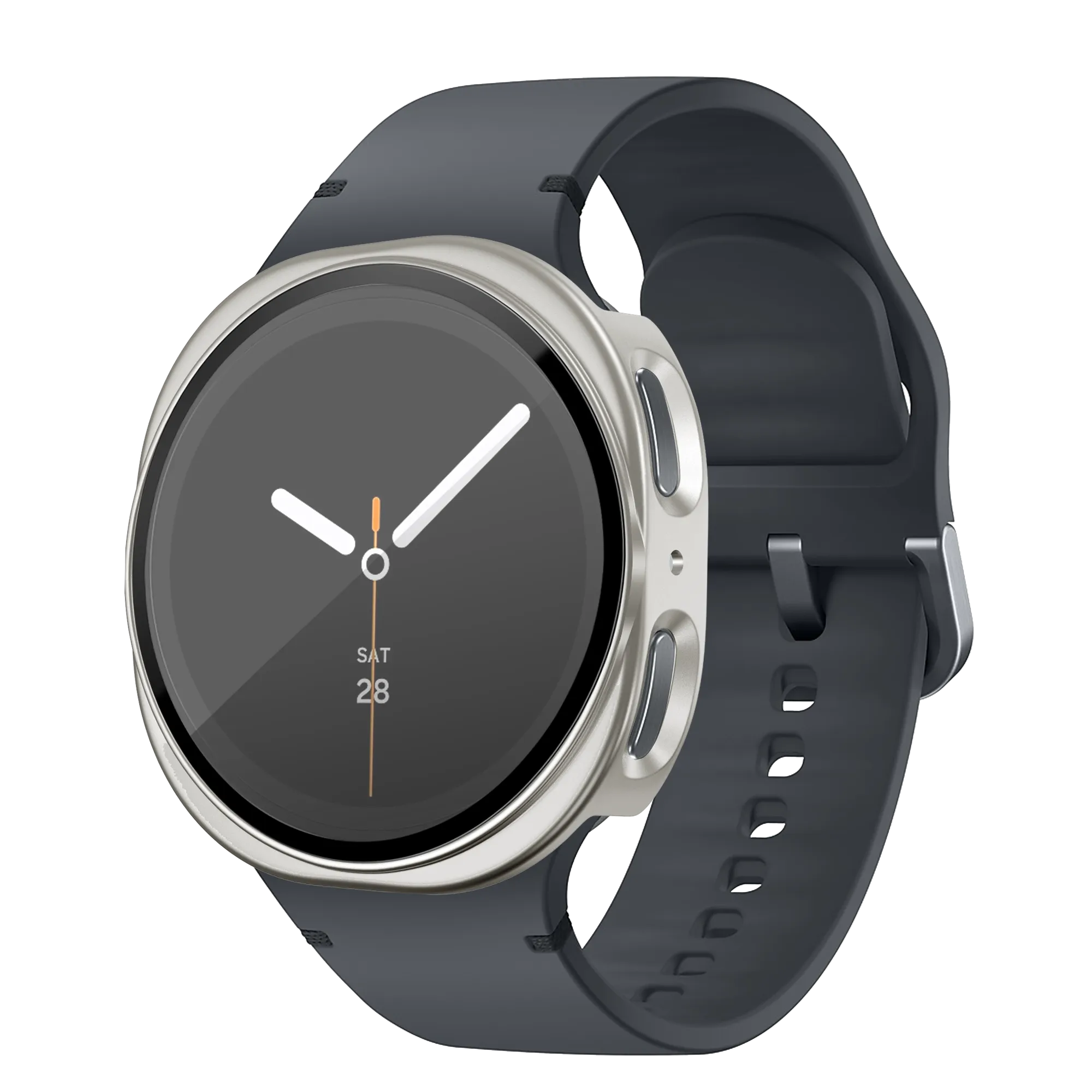 Bandz Samsung Galaxy Watch 8 - 40mm PC Cover with Glass (Starlight)