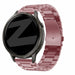Bandz Garmin Forerunner 265s Steel Strap 