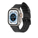 Apple Watch Ultra Hybrid Leather Strap with Buckle (Black)