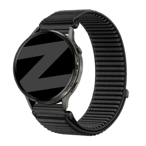 Bandz Garmin Forerunner 255 Nylon Strap 'Wave' (Black)