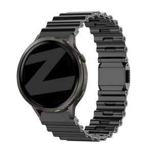 Bandz Polar Vantage M3 Premium Steel Strap 'Ocean' (Black)