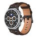 Samsung Galaxy Watch 9 - 44mm Solid Leather Strap (Coffee)