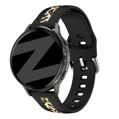 Bandz Samsung Galaxy Watch 7 - 44mm Dual Leopard Strap (Black)