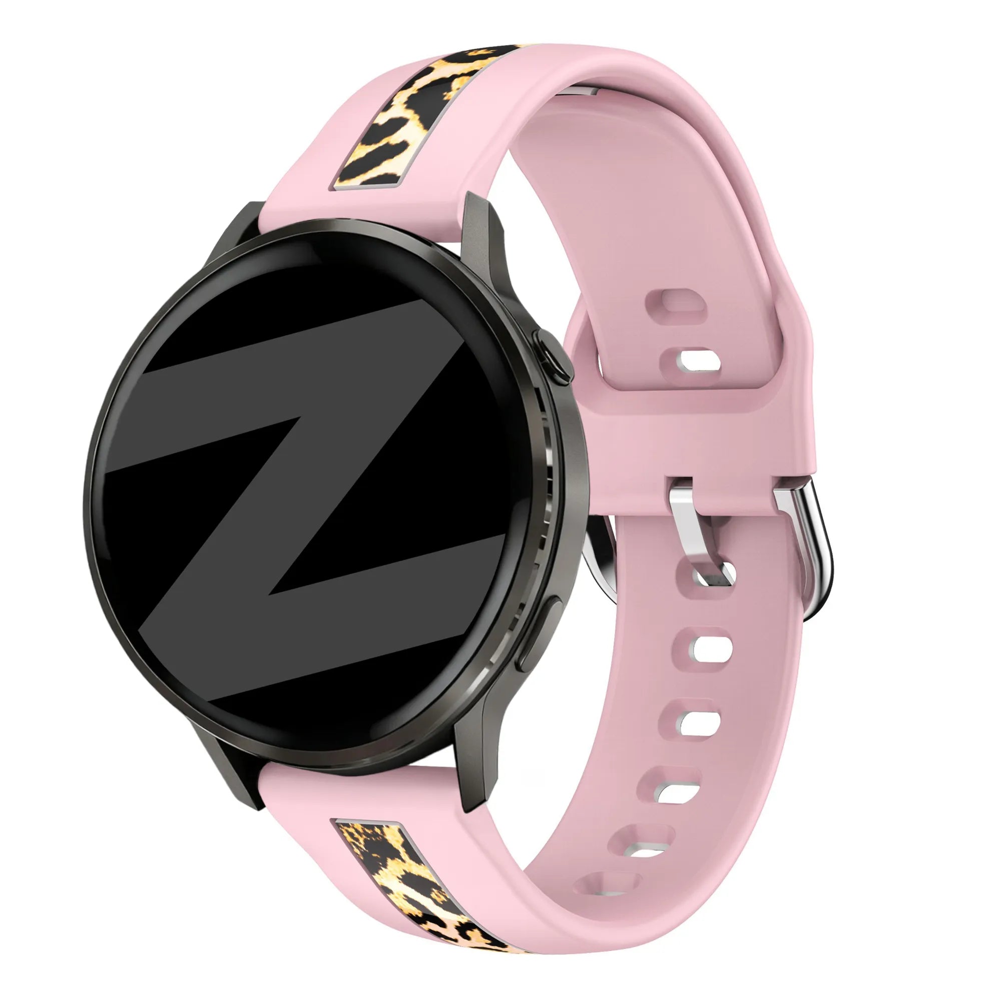 Bandz Polar Ignite Dual Leopard Strap (Light Pink)