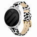 Samsung Galaxy Watch 8 - 44mm Leather Strap (Leopard)
