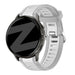 Bandz Garmin Forerunner 570 - 42mm Dual Buckled Sport Strap (Grey)