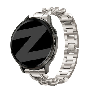 Bandz Fossil Gen 6 - 42mm Metal Strap 'Chains' (Starlight)