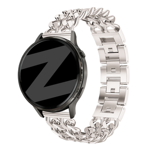Bandz Coros Apex - 42mm Metal Strap 'Double Chains' (Starlight)